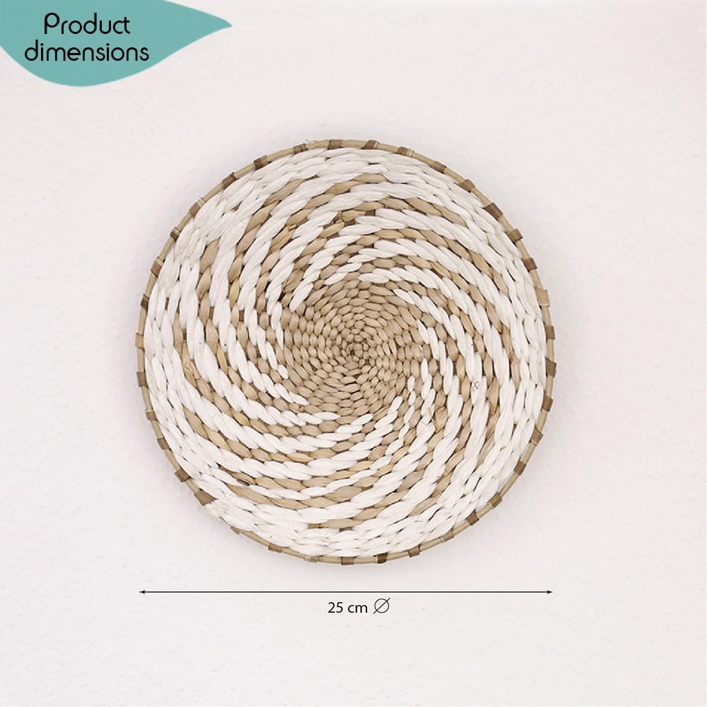 DECCARO - Set di 8 cestini da parete Boho - immagine 4