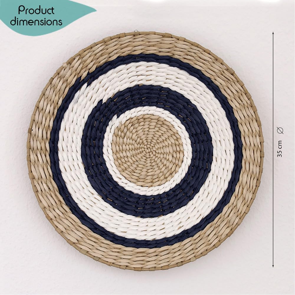 DECCARO - Set di 8 cestini da parete Boho - immagine 6