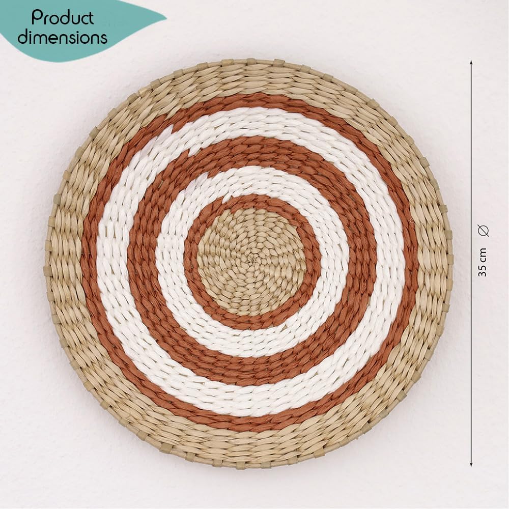 DECCARO - Set di 8 cestini da parete Boho - immagine 7