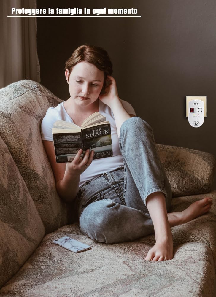 Rilevatore di Gas Naturale/GPL/Carbone Plug-in - immagine 7