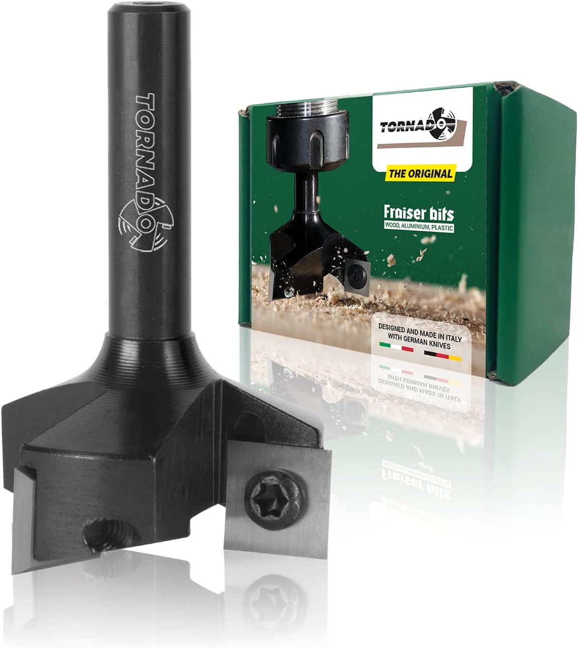 TORNADO Fraiser Fresa per Spianare Legno Ø35mm