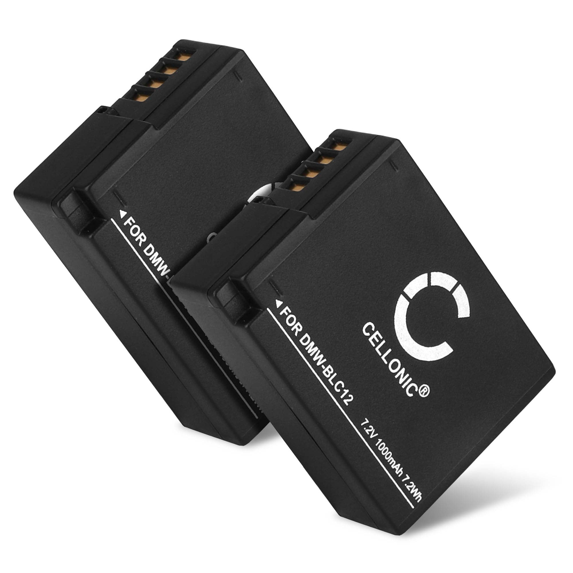 Cellonic Batteria per Fotocamera Panasonic Lumix (2 Pezzi)