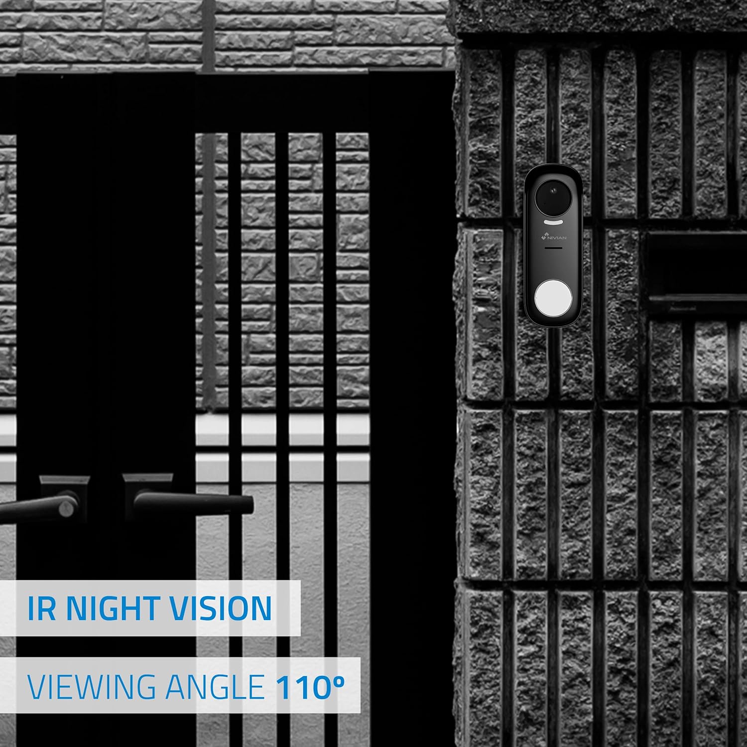 Nivian Videocitofono Intelligente Wireless WiFi 7" Touch - immagine 6