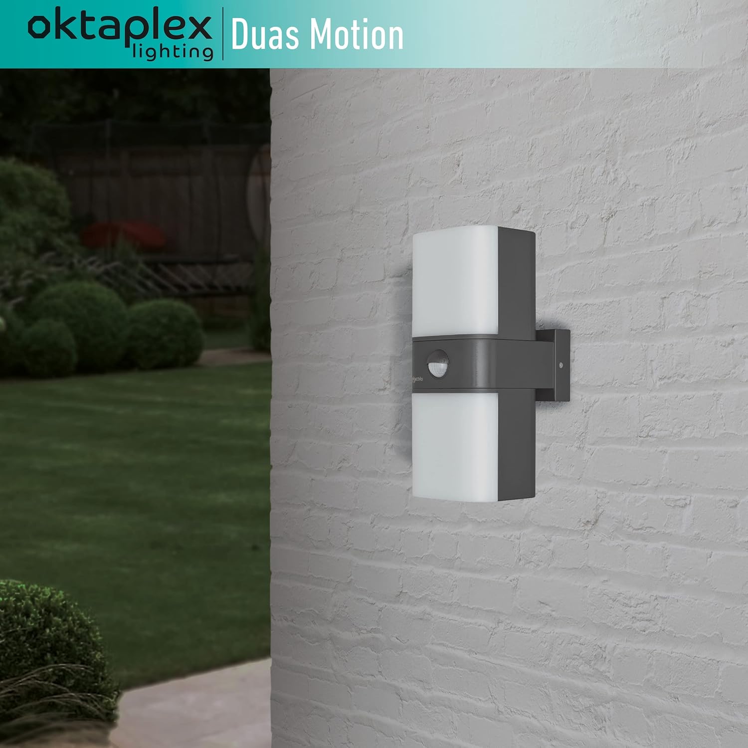 Oktaplex Lighting Lampada Esterno con Sensore 20W - immagine 6