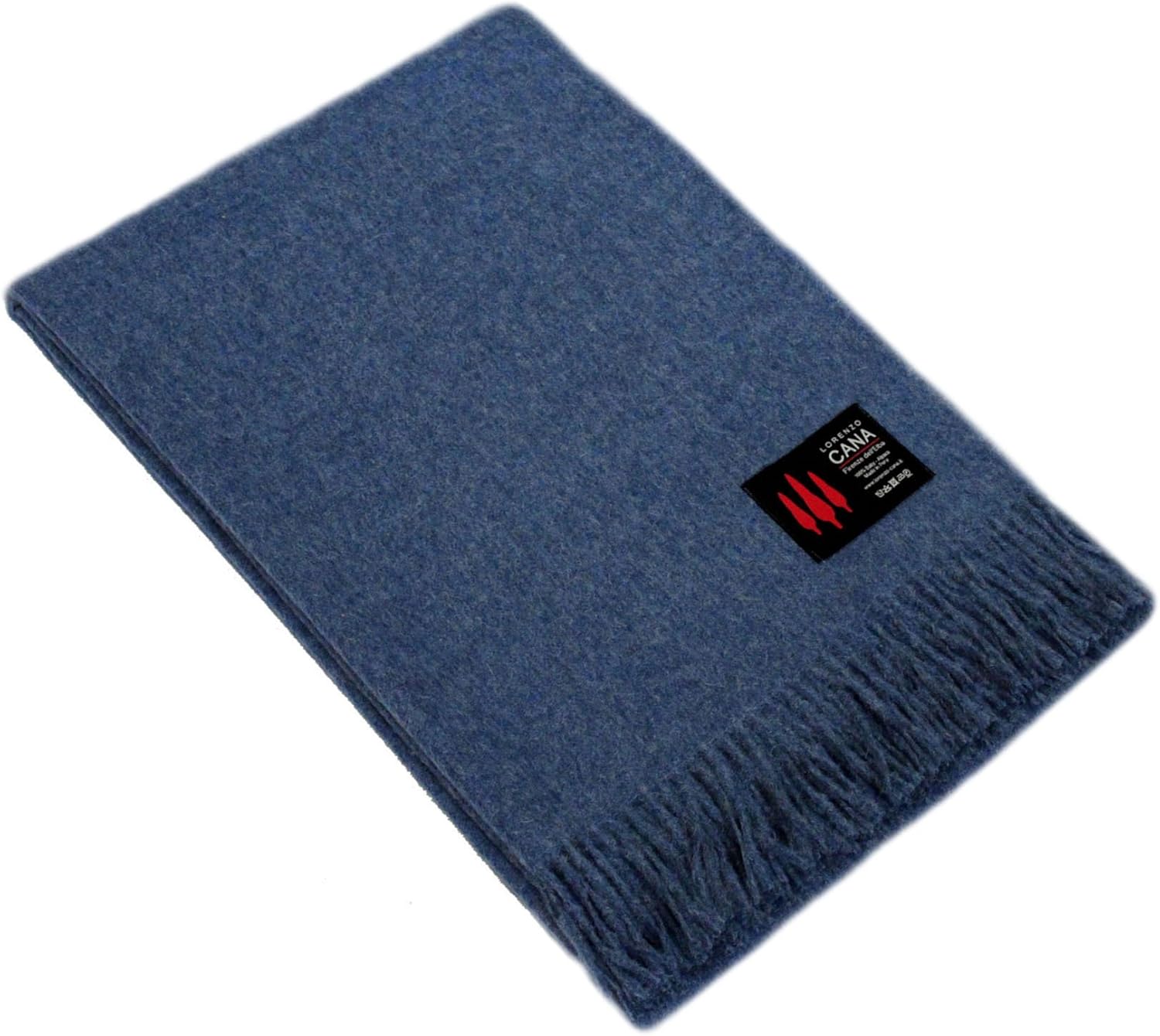 Lorenzo Cana Coperta 100% Lana Alpaca Morbida