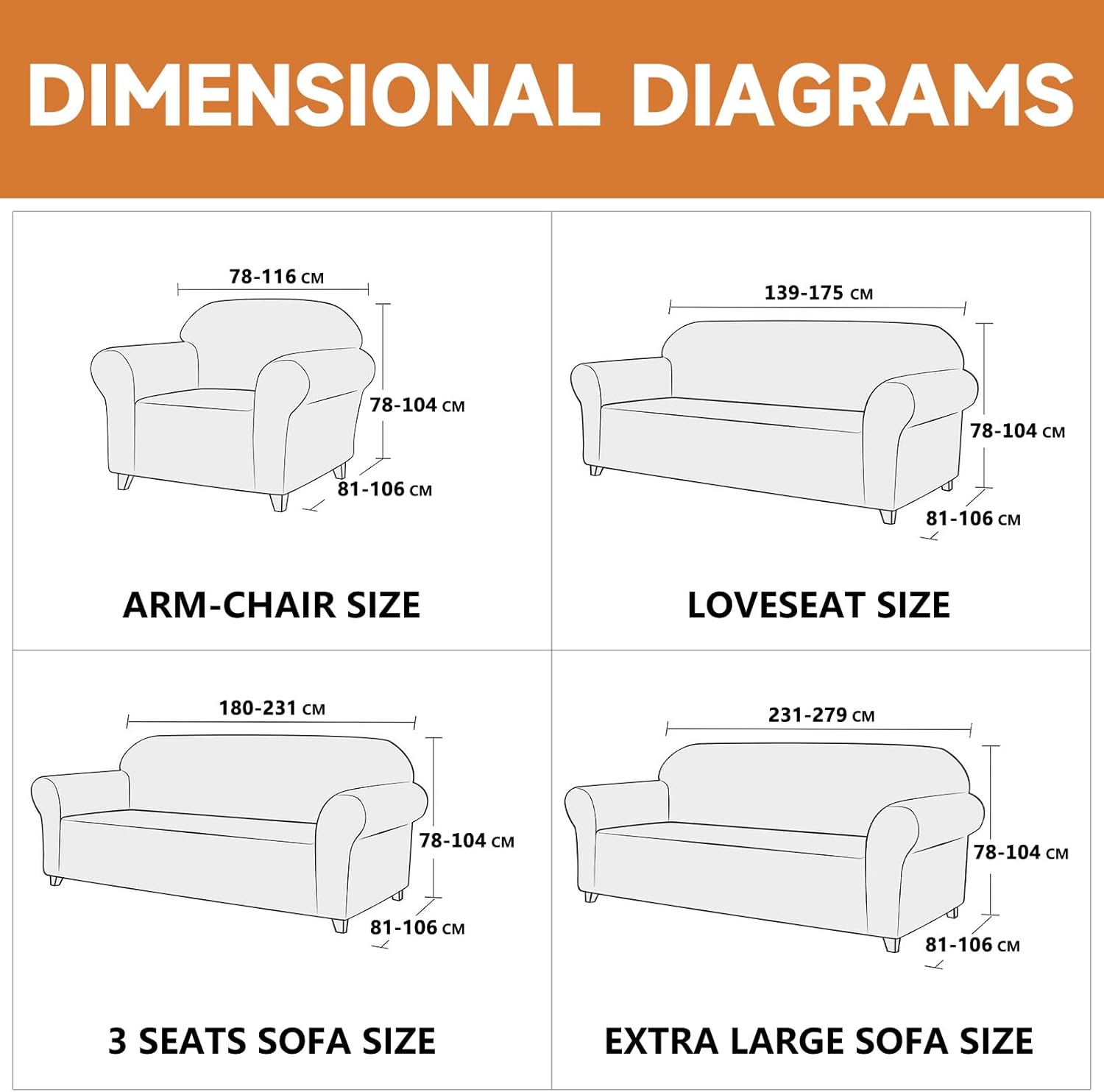 Ystyle Copridivano 1 Posto con Braccioli, Cachi - immagine 4