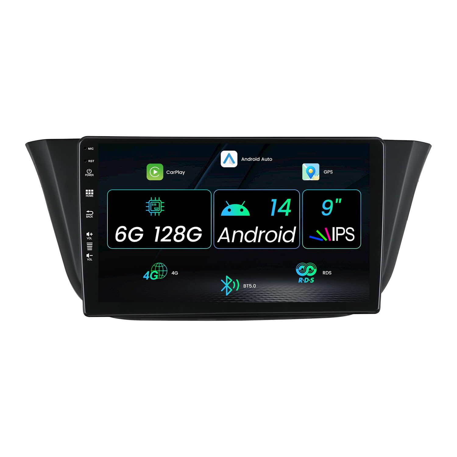 Autoradio Android 14 9" IPS per Fiat Iveco Daily VI 2014-2021