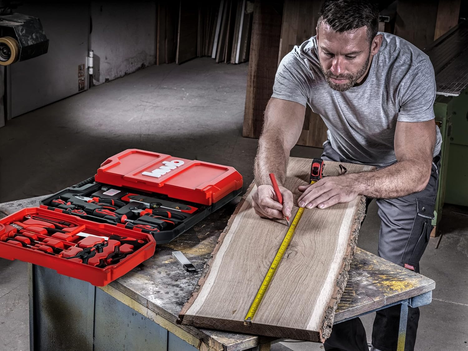 Kwb Cassetta Attrezzi 125 Pezzi in Plastica Robusta - immagine 5