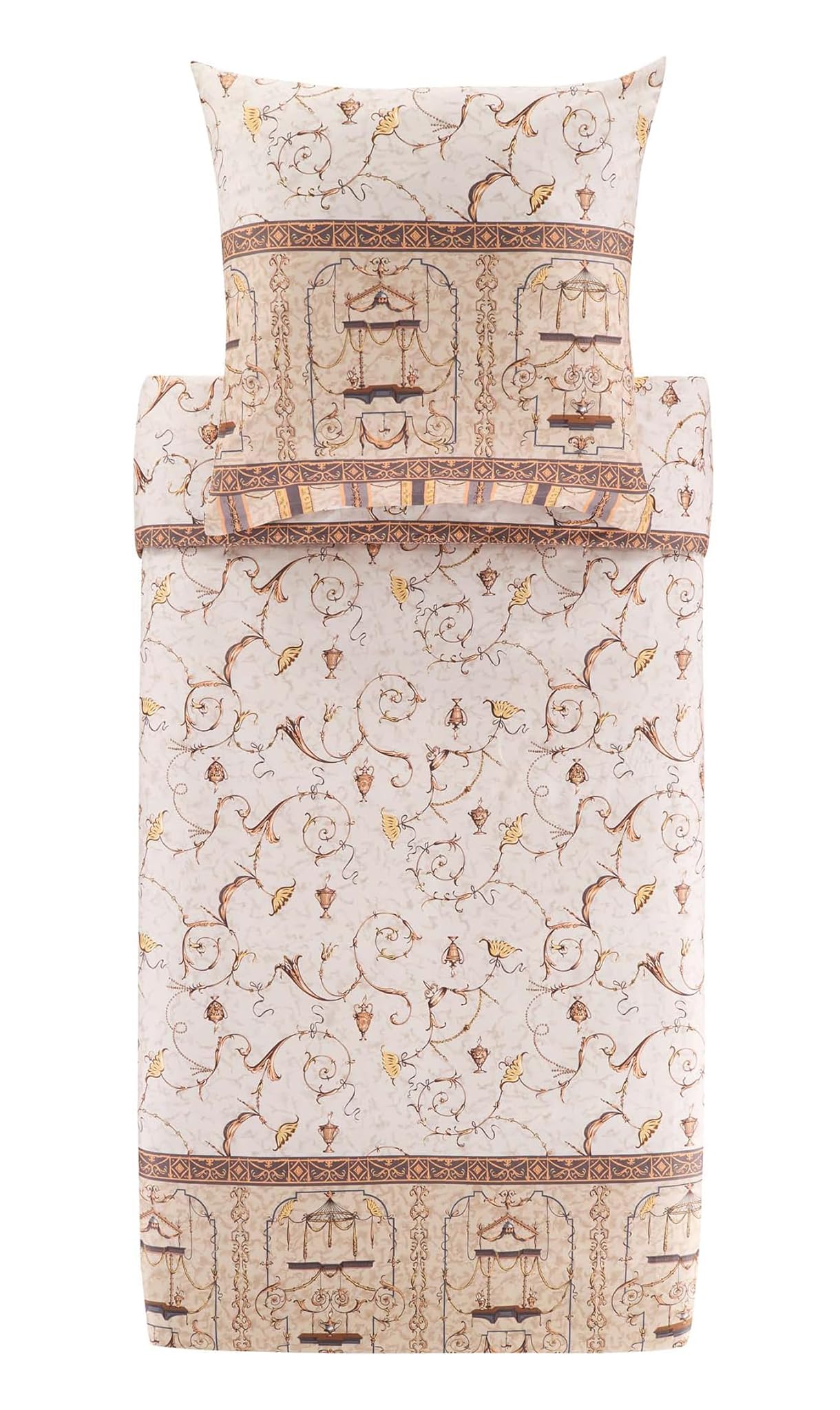 Bassetti OPLONTIS 9331444 - Biancheria da Letto Raso Cotone