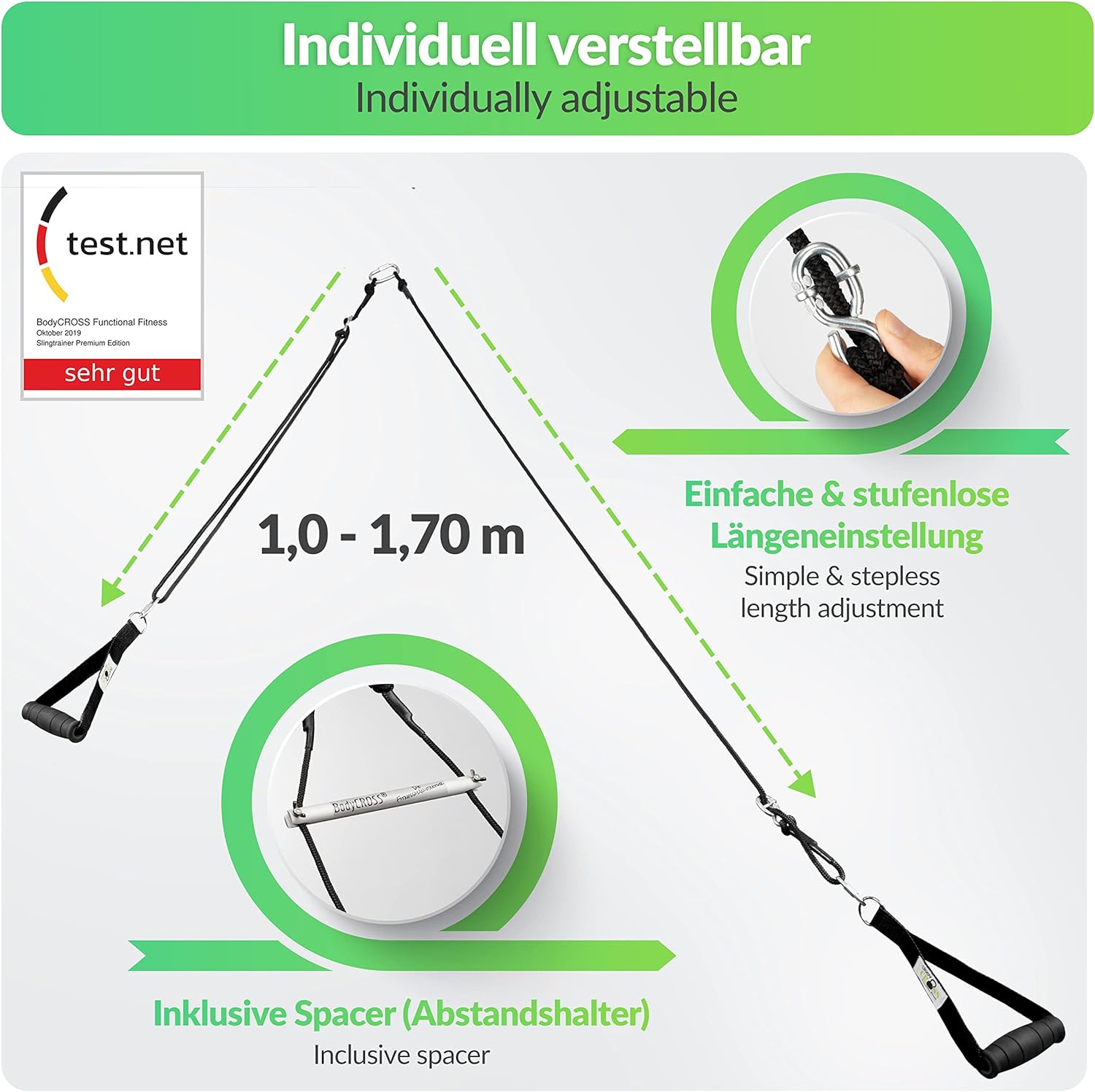 Bodycross Premium Sling Trainer - Made in Germany - immagine 4