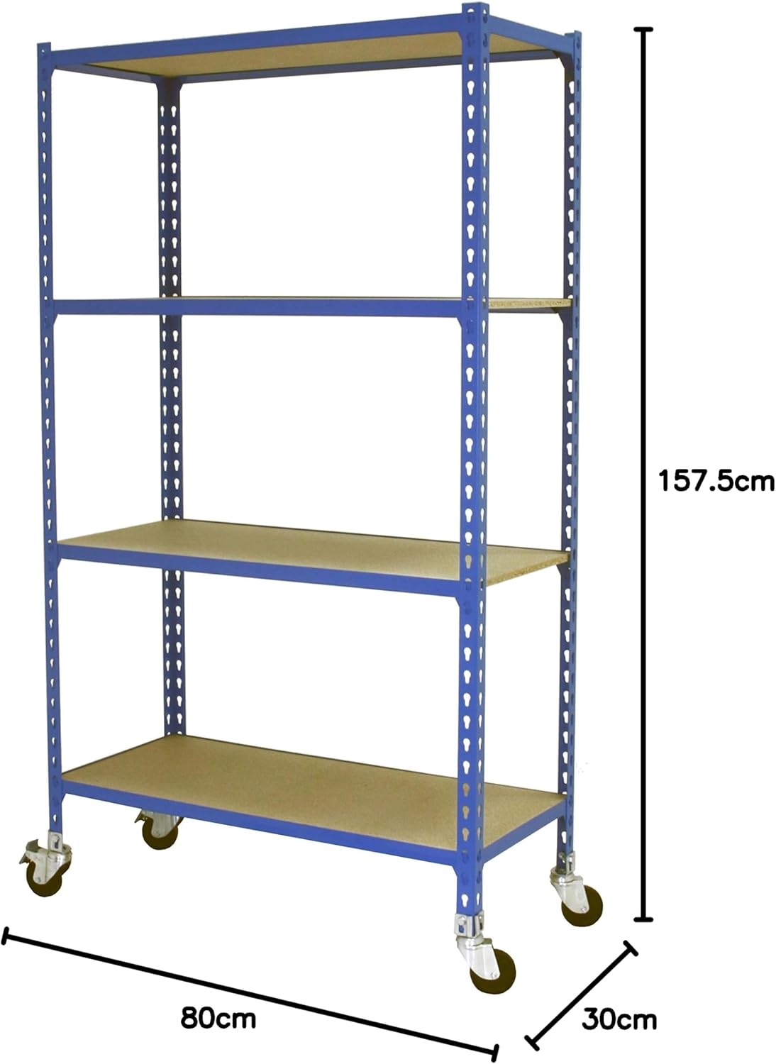 Simon Rack Scaffale Metallo Garage 4 Ripiani - immagine 2