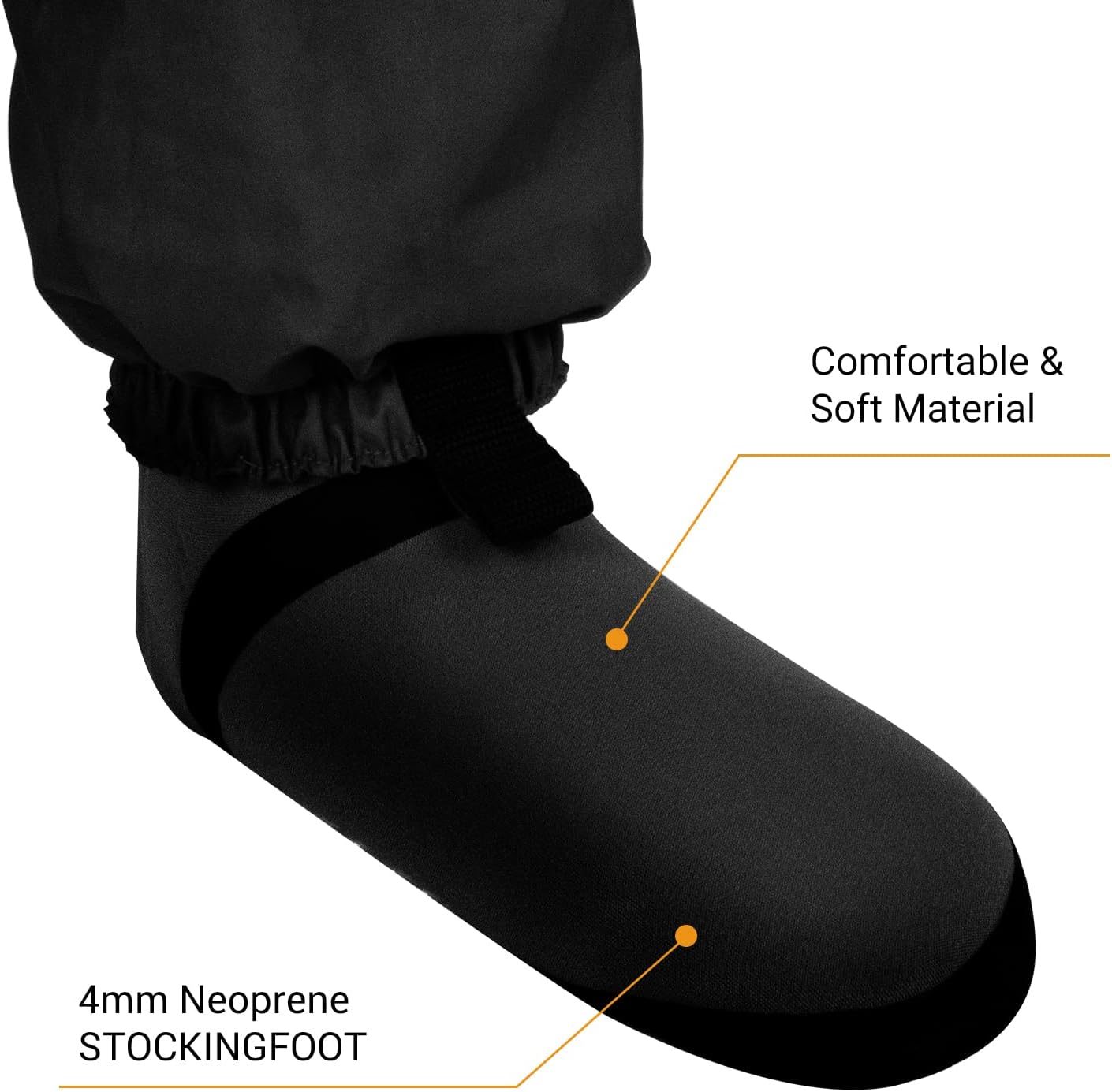 WIN.MAX Trampolieri da Pesca Impermeabili (XXL) - immagine 5