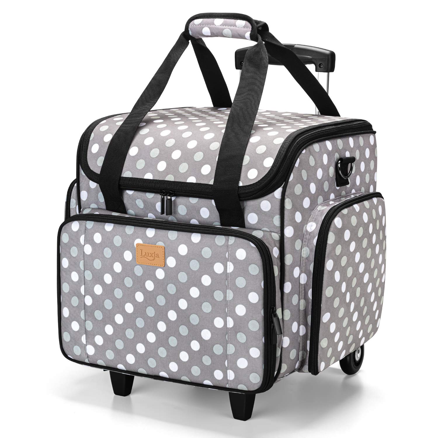 Luxja Borsa per Macchina da Cucire con Trolley