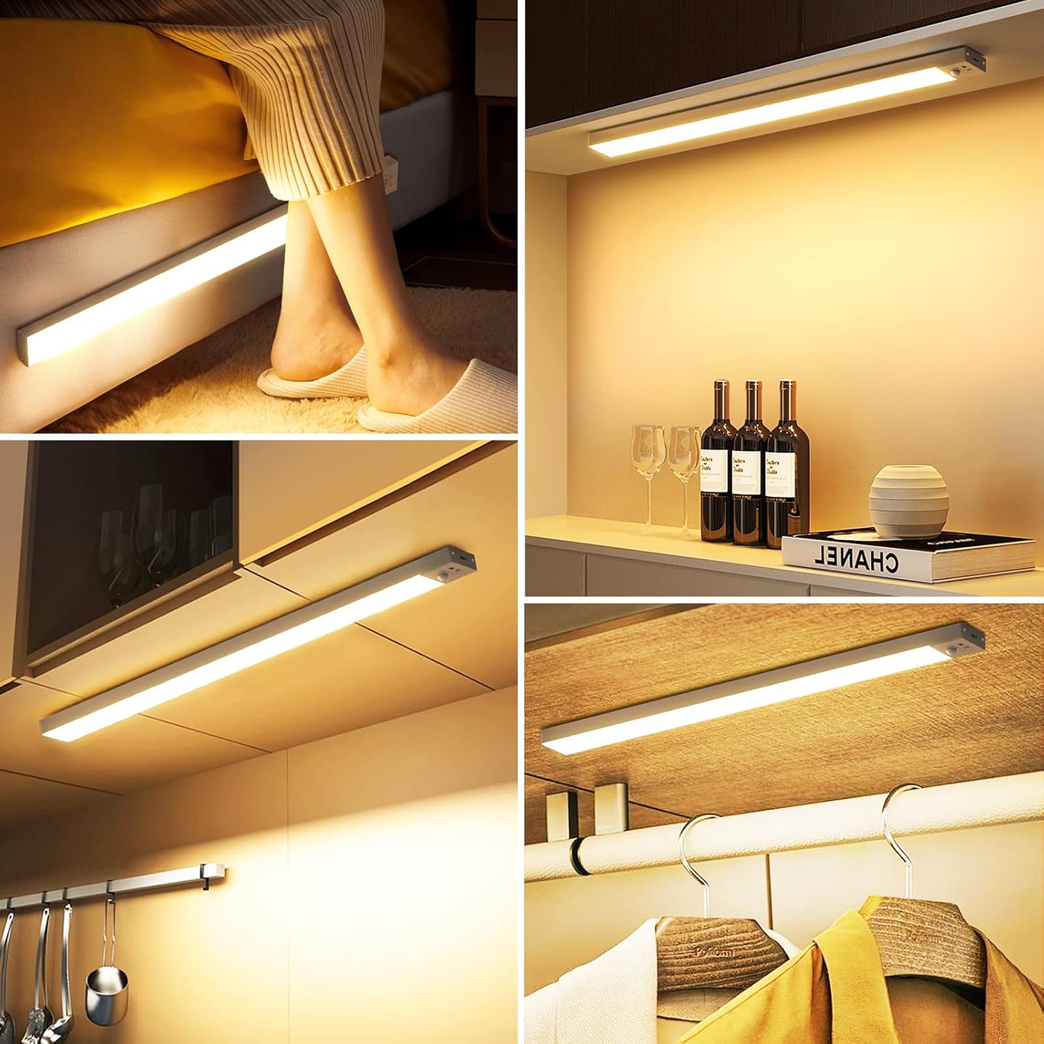 Luce Led Sottopensile Cucina 43cm 2PCS 2500mAh - immagine 4