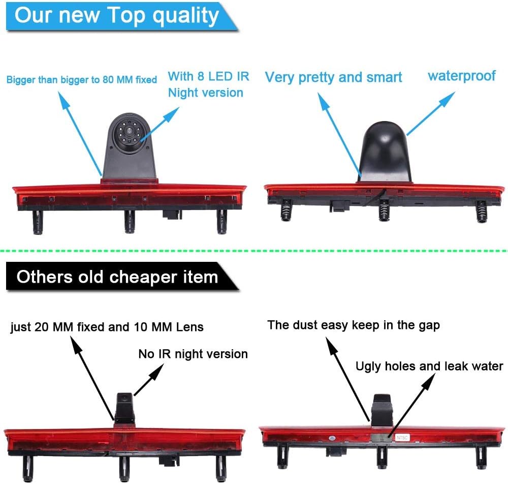 Kit Telecamera Retrov. con Monitor 4,3" e Post. HD - immagine 3