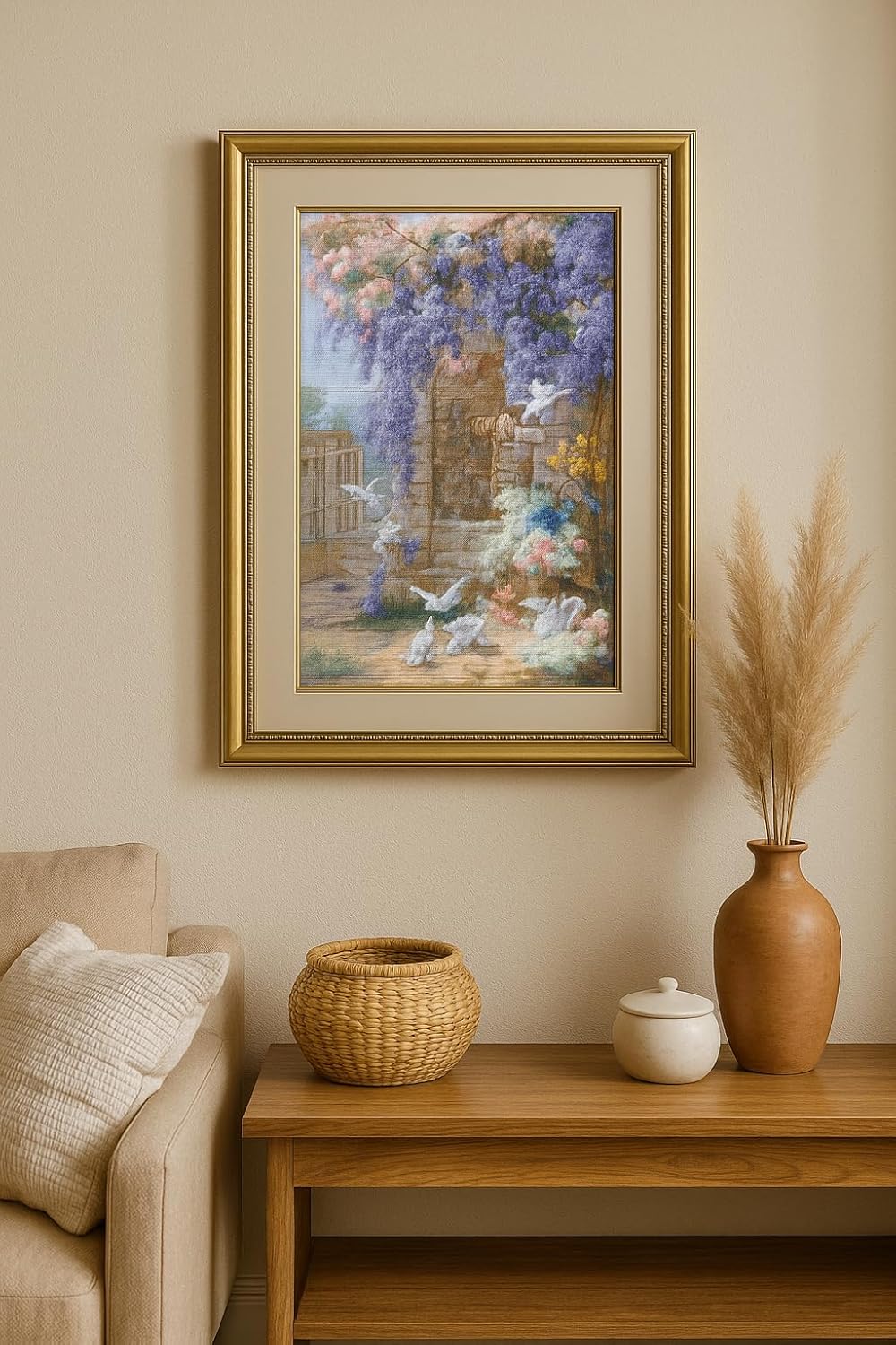 Riolis - Kit Punto Croce Floreale Spring after E. Bidou - immagine 6