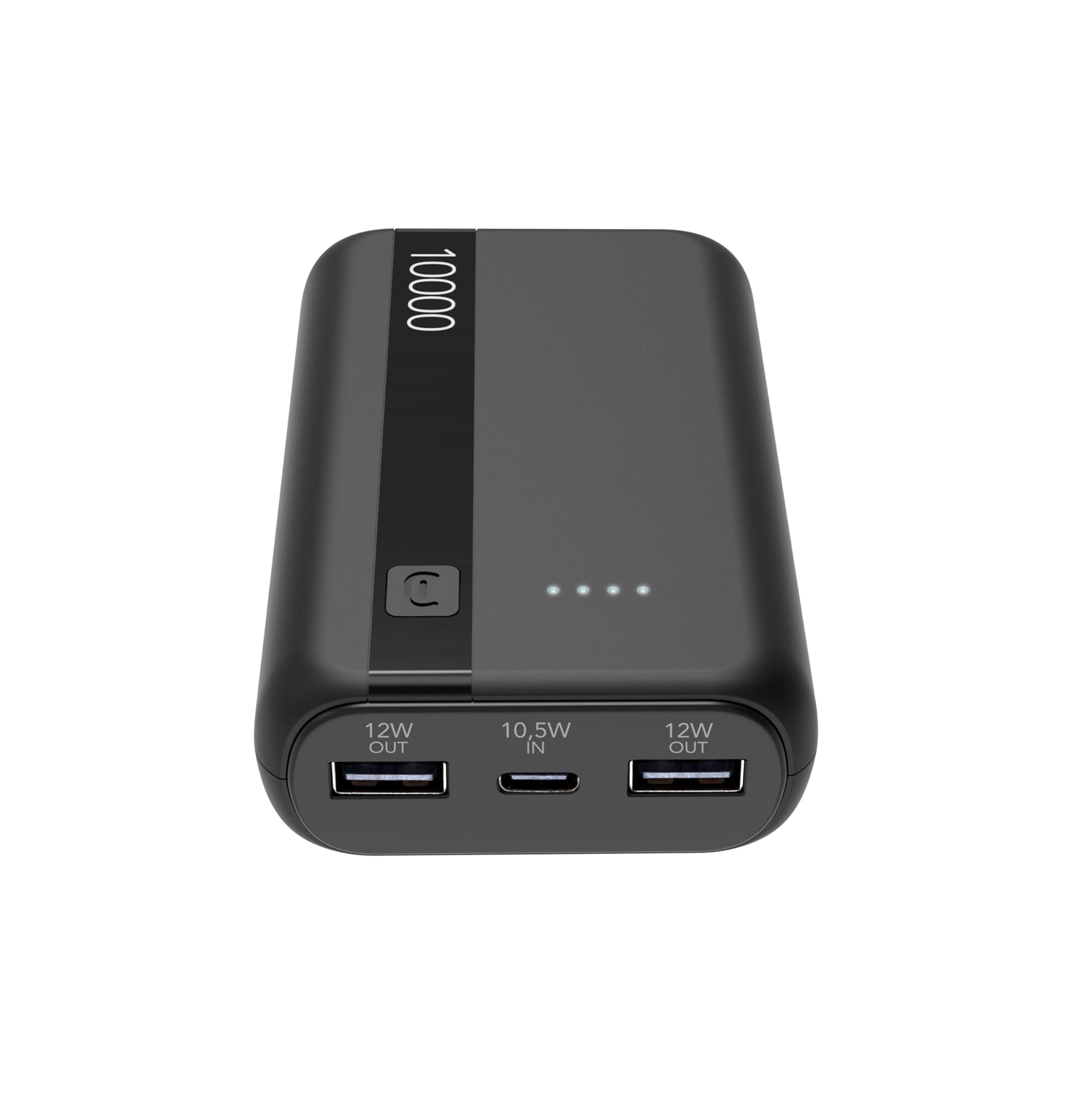 Cellularline Power Bank 10000mAh, Nero