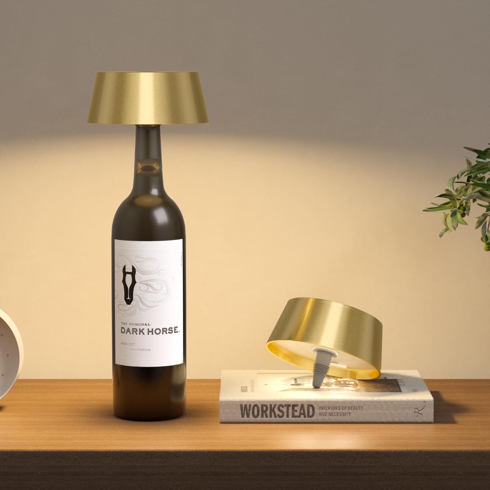 Aipsun Lampada Bottiglia LED Dimmerabile 2 Pezzi