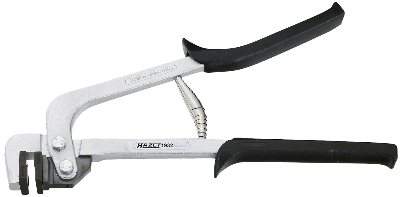 Hazet 1932-1 Pinza Piegalamiera, Argento, Lunghezza 300 mm