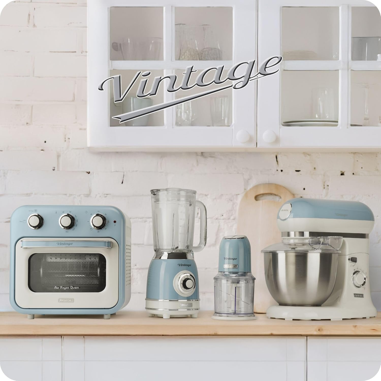 Ariete 2878 Cappuccinatore Vintage 500W, Celeste - immagine 5