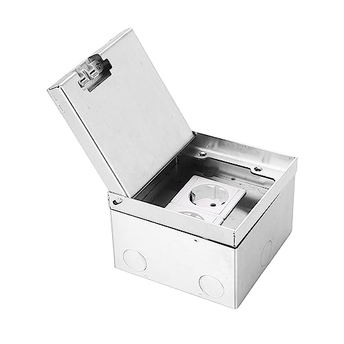 Kit Presa da Pavimento Incasso Acciaio Inox 16A AC250V