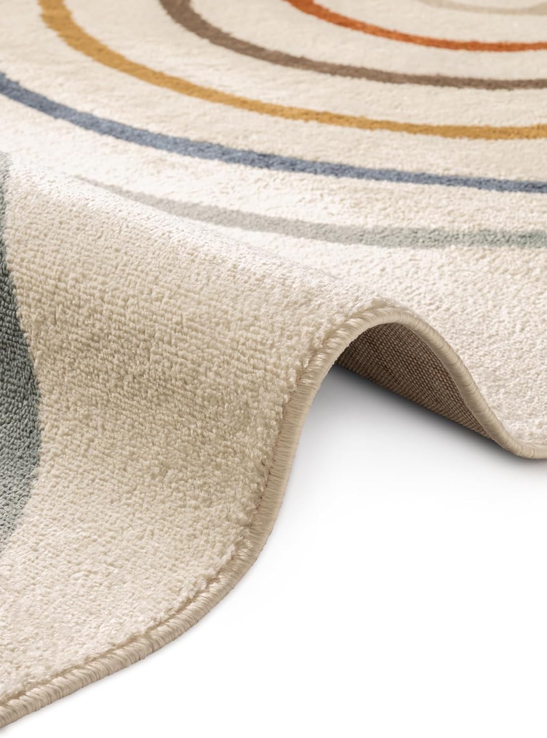 Hanse Home Adventures - Tappeto da Gioco Arcobaleno, Crema - immagine 6
