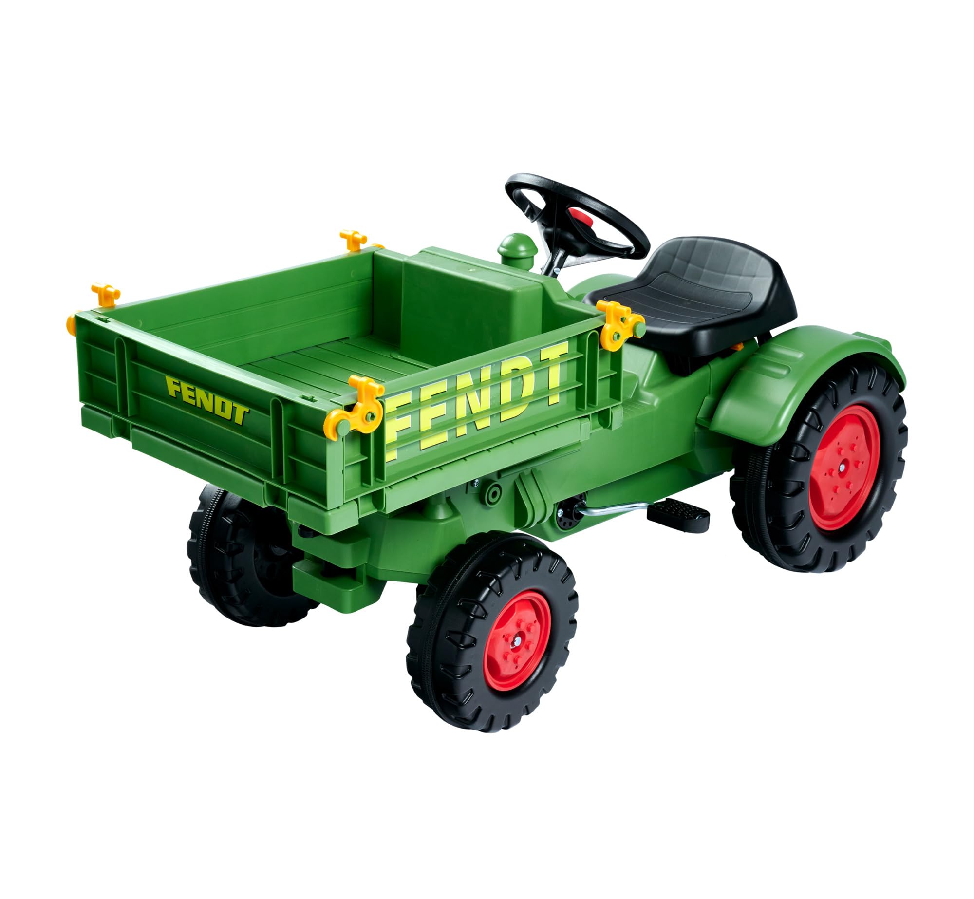 BIG Spielwarenfabrik 800056552 Fendt Tool Carrier, Green, Yellow, Black, Red
