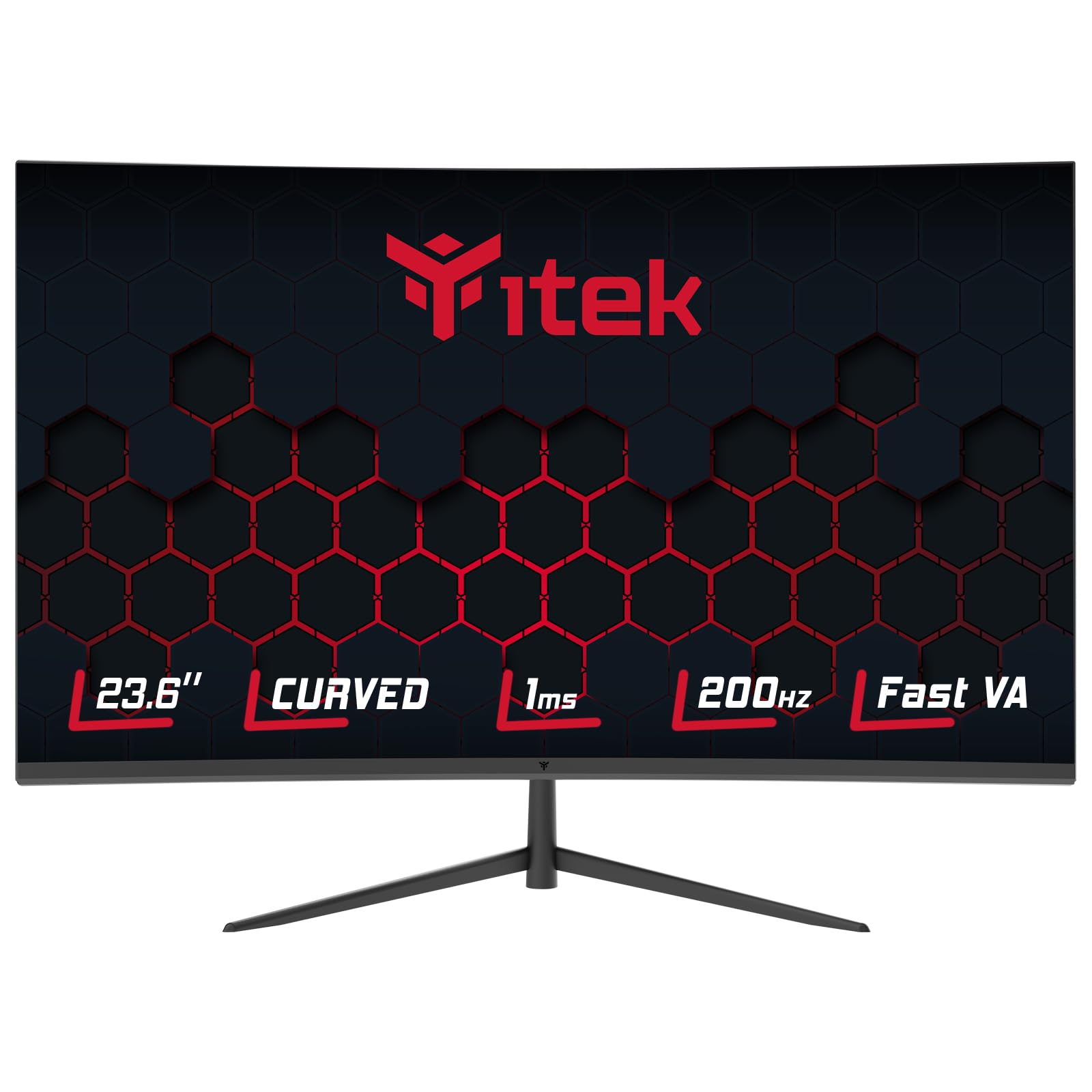 Itek Monitor GGC - 23.6" CURVED R1500 FHD 200Hz