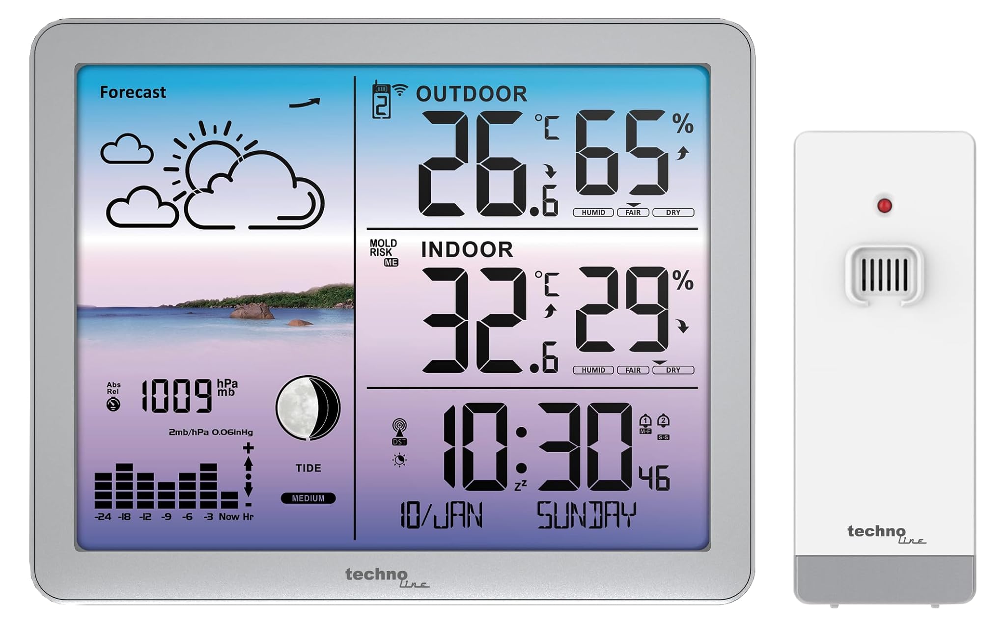WS6520 Stazione Meteo con Display a Colori