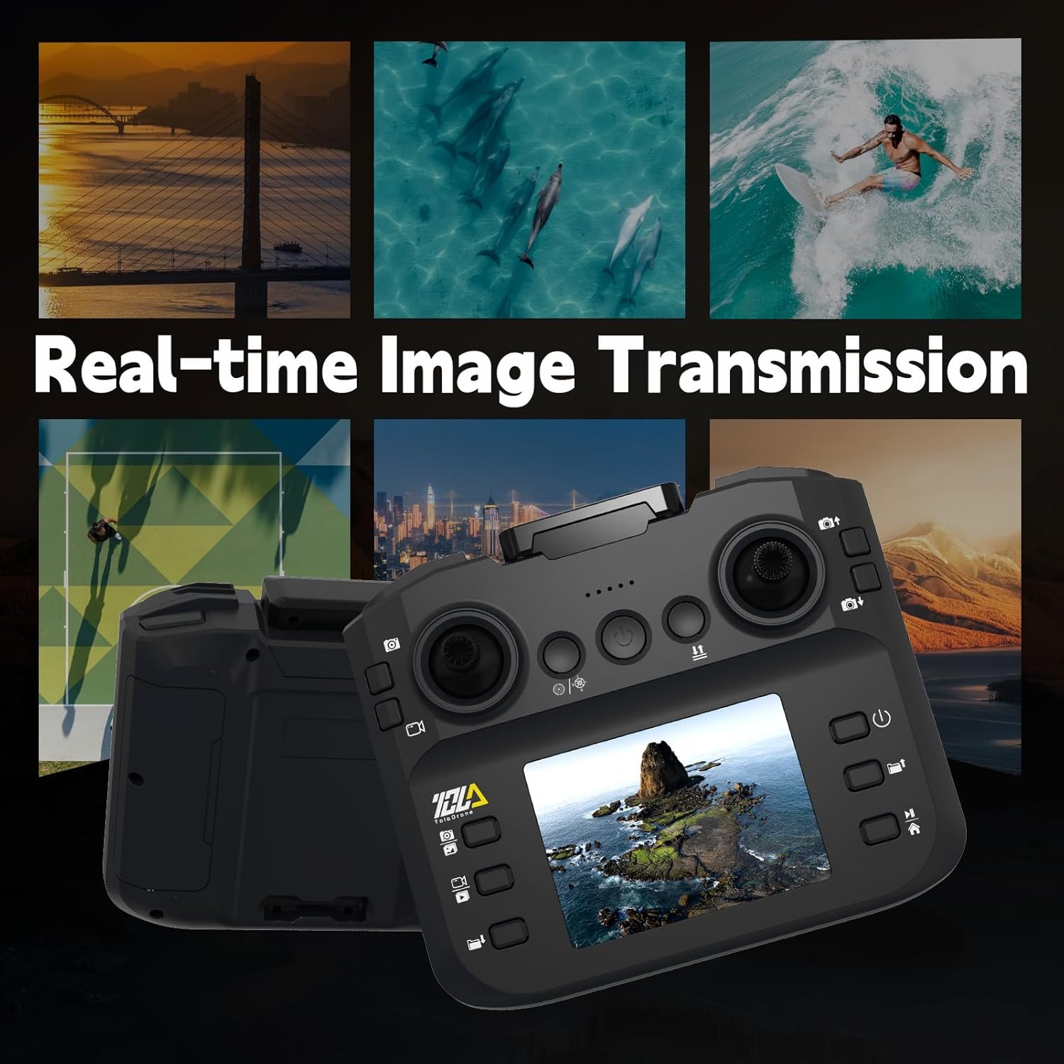 TD12LCD Drone con Fotocamera e Schermo LCD - immagine 6
