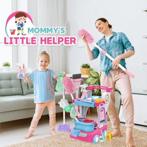 deAO Set di Pulizia per Bambini 17 Pezzi - immagine 4