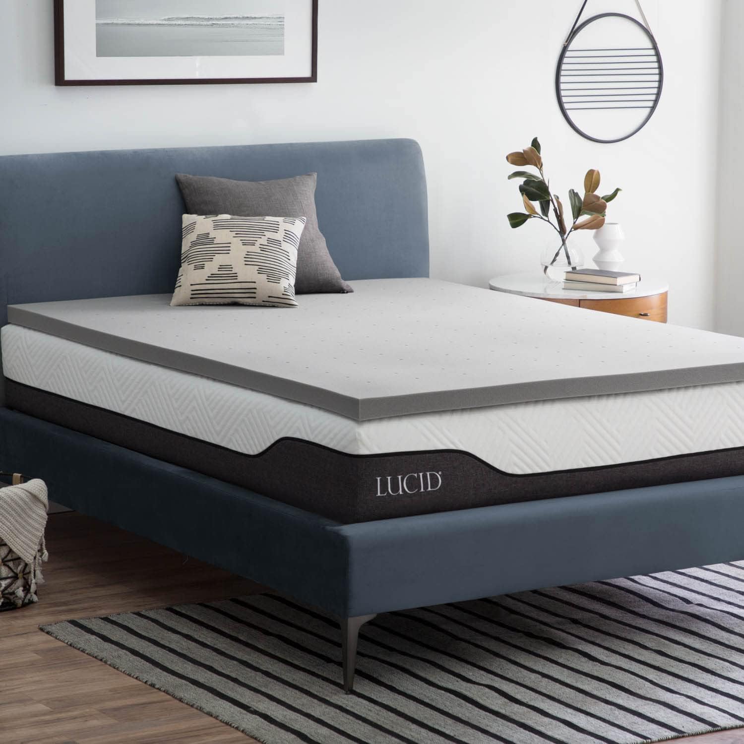 Lucid Topper per materasso in memory foam 5 cm - immagine 1