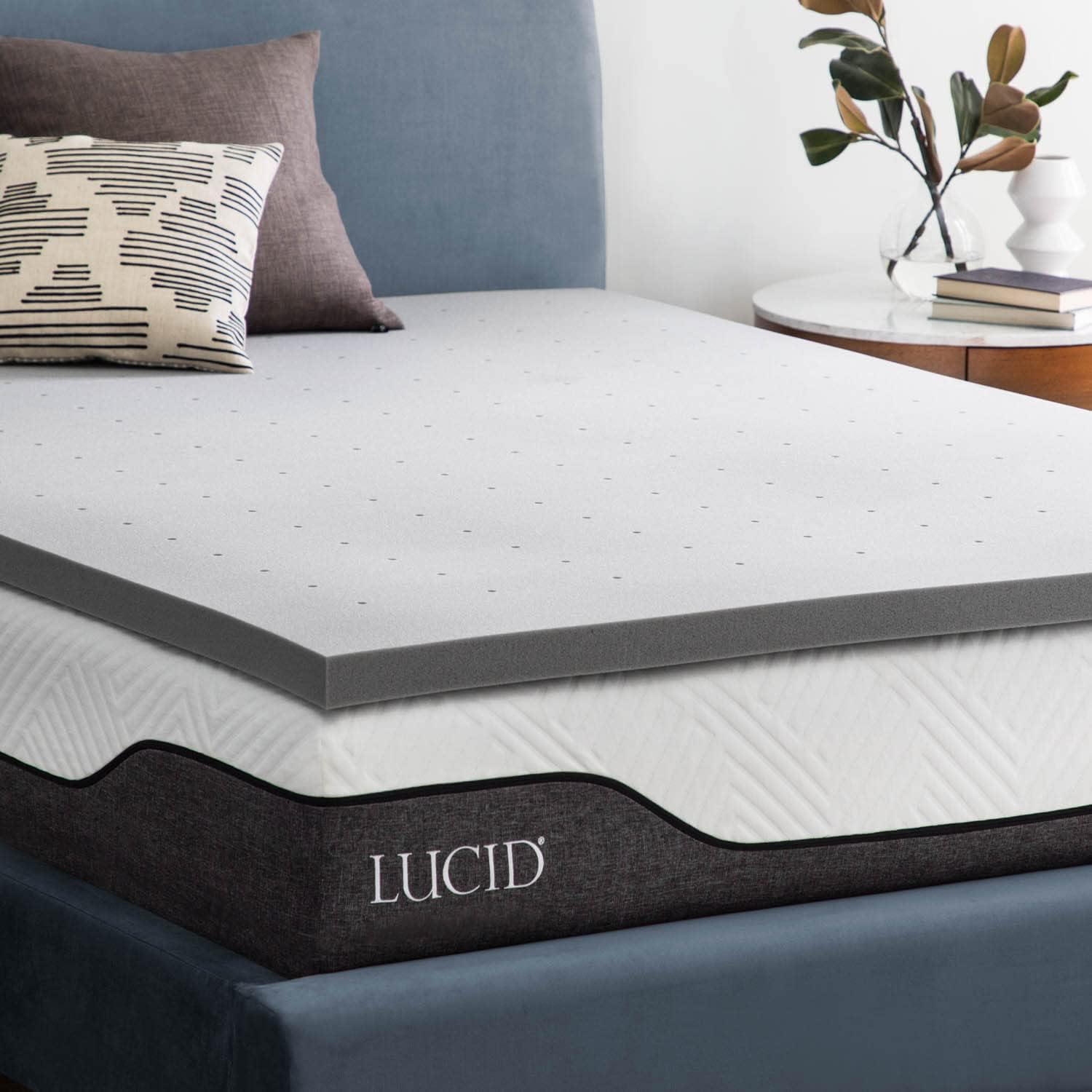 Lucid Topper per materasso in memory foam 5 cm - immagine 5