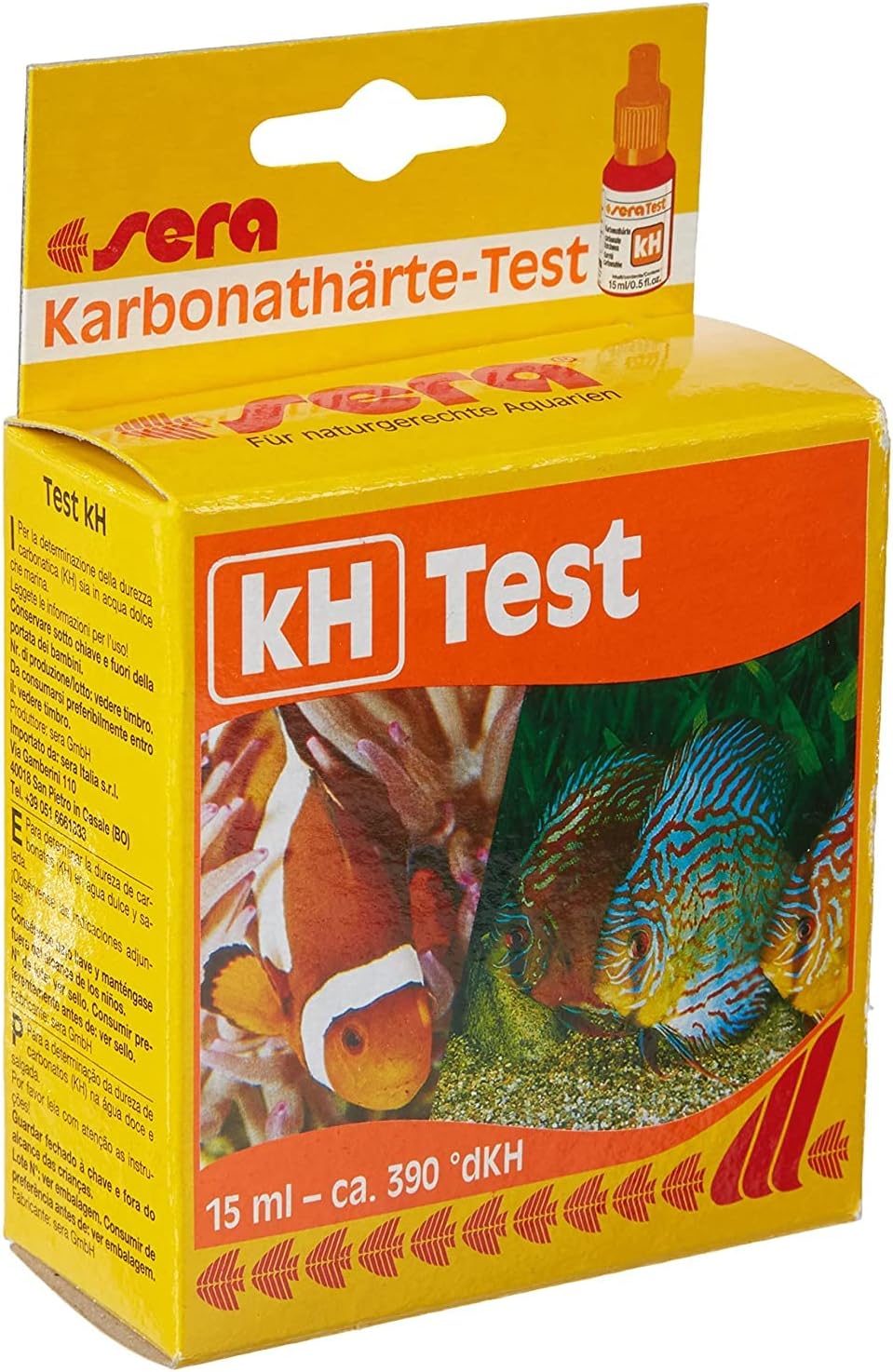 Sera KH Test - Bio-condizionatori per acquari - immagine 1