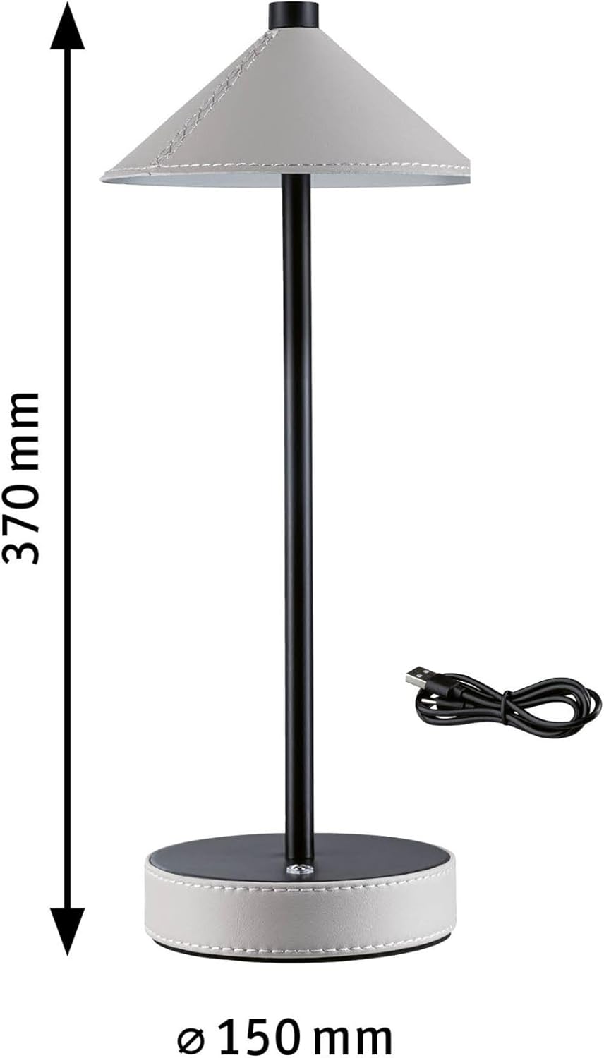 Paulmann Lampada da Tavolo Mobile Pellini down LED 3W - immagine 5
