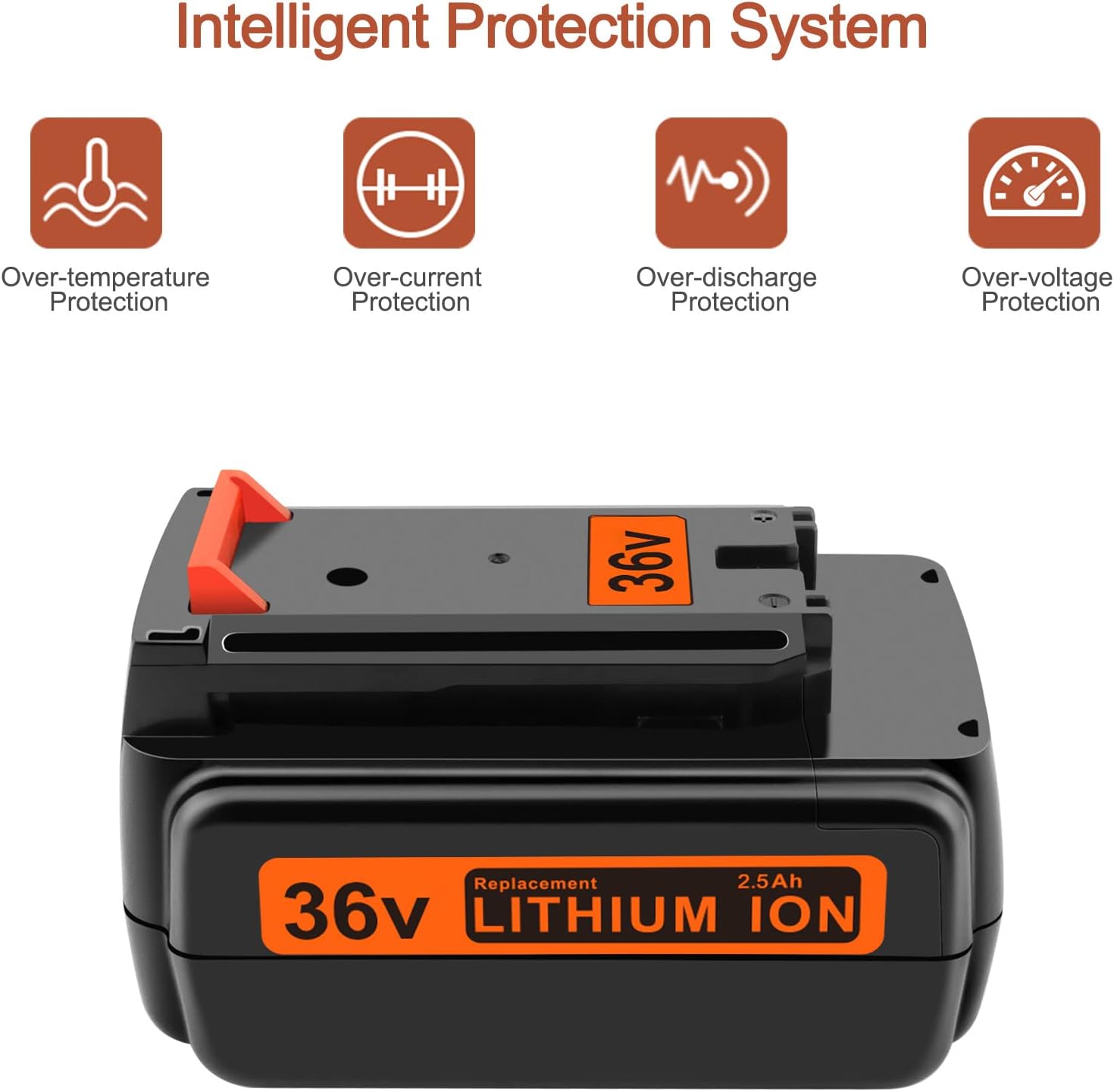 Advtronics Batteria 36V 2,5Ah BL20362 - immagine 2