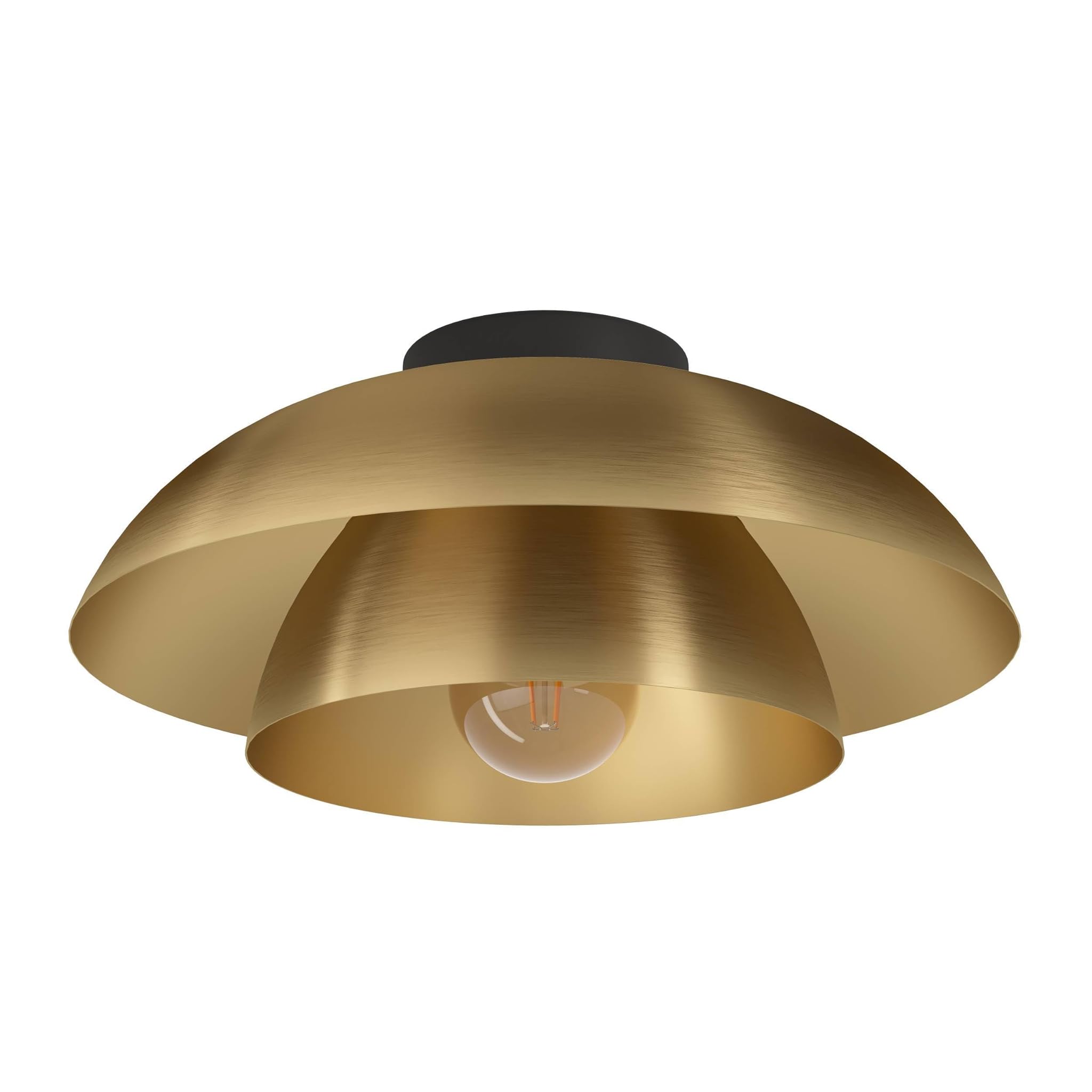 Eglo Cenciara - Lampada da Soffitto a Incasso, Ottone 40cm