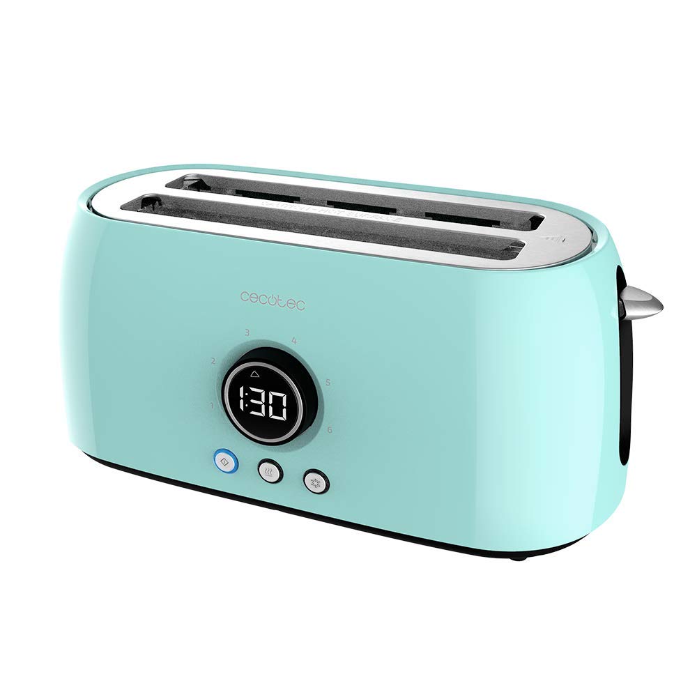 Cecotec Tostapane Digitale ClassicToast 15000 Blue ExtraDouble