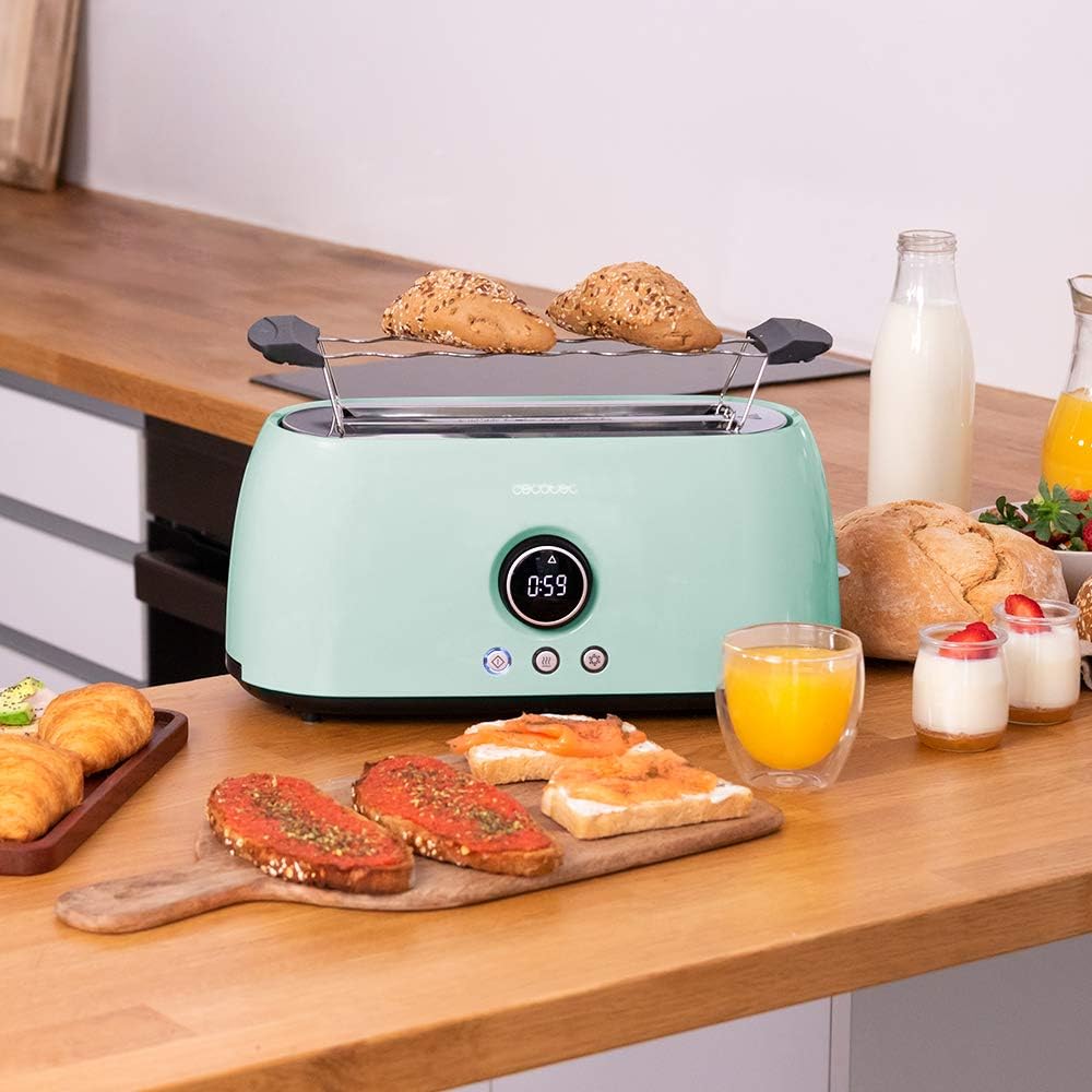 Cecotec Tostapane Digitale ClassicToast 15000 Blue ExtraDouble - immagine 2