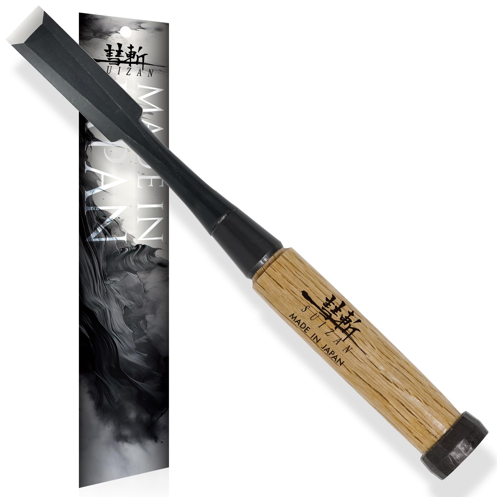 SUIZAN Scalpello da Legno Giapponese 18 mm – Oire Nomi Professionale