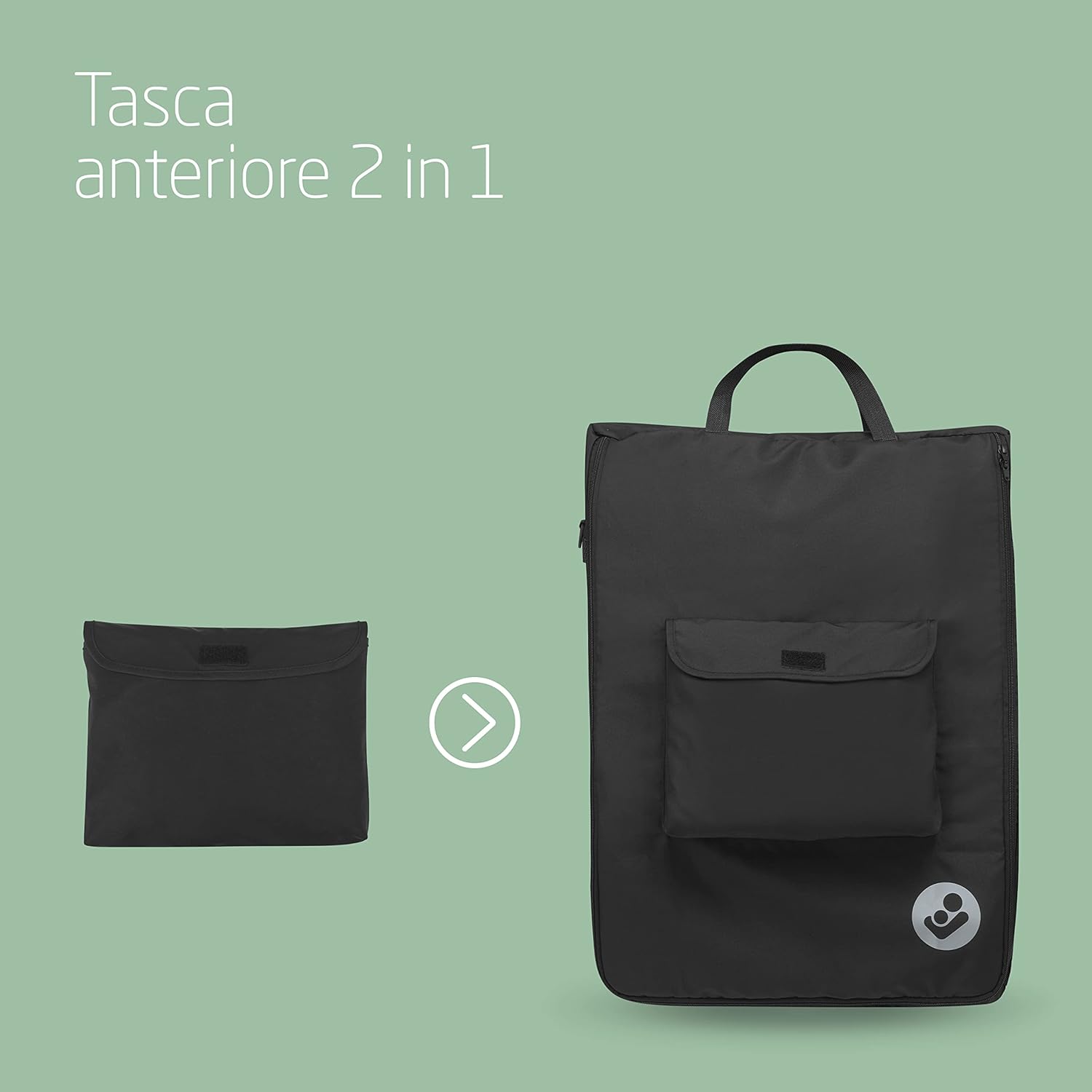 Maxi-Cosi Borsa da Viaggio Ultra-Compact, Nero - immagine 4