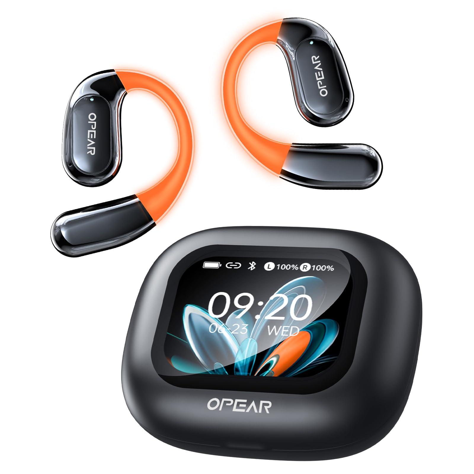 AI Cuffie Traduzione Simultanea, Auricolari Traduttore Simultaneo in 134 Lingue con Touchscreen LCD, Compatibili con iOS e Android per Viaggi, Ambiente Professionale e Apprendimento