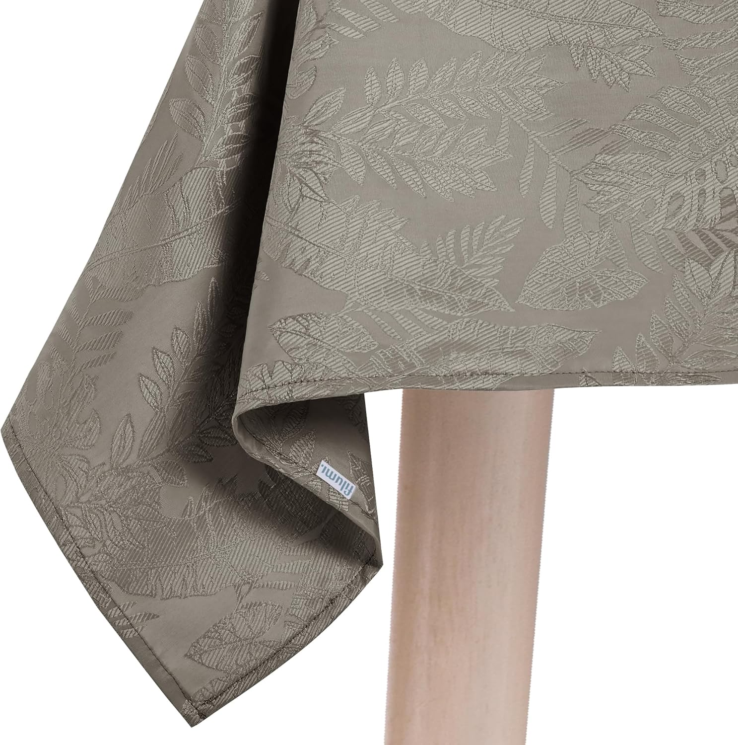 Tovaglia 140x260 cm Beige, Lavabile - immagine 2