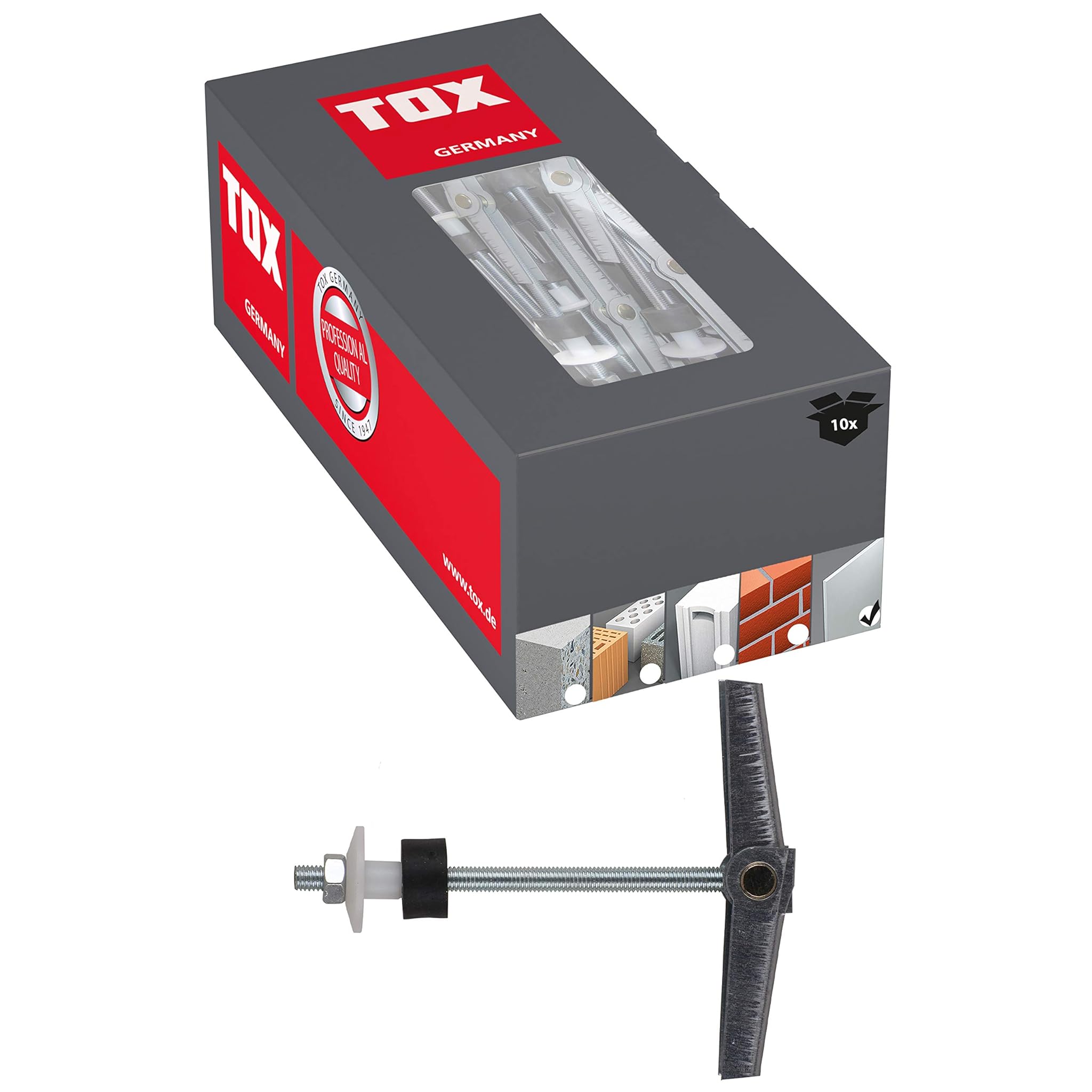 TOX attacco per lavabo Oase Spagat M10 mm,, 024100221