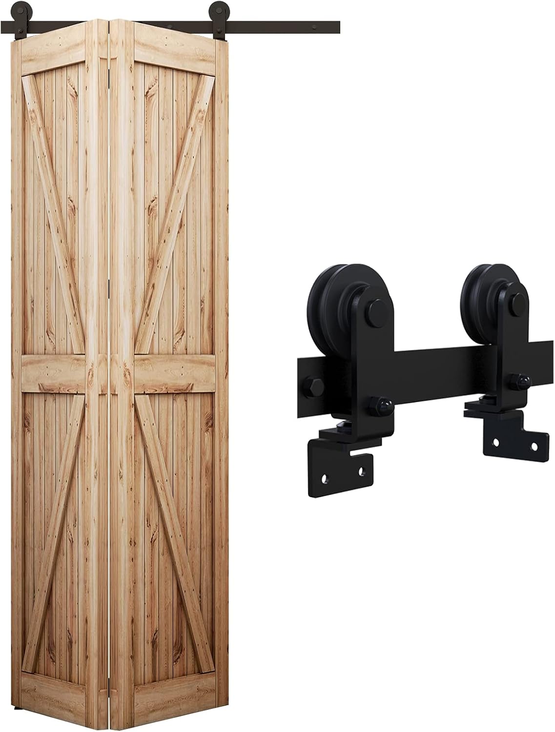 Wolfbird Binario per Porta Scorrevole Bi-Folding 1.5M - immagine 1