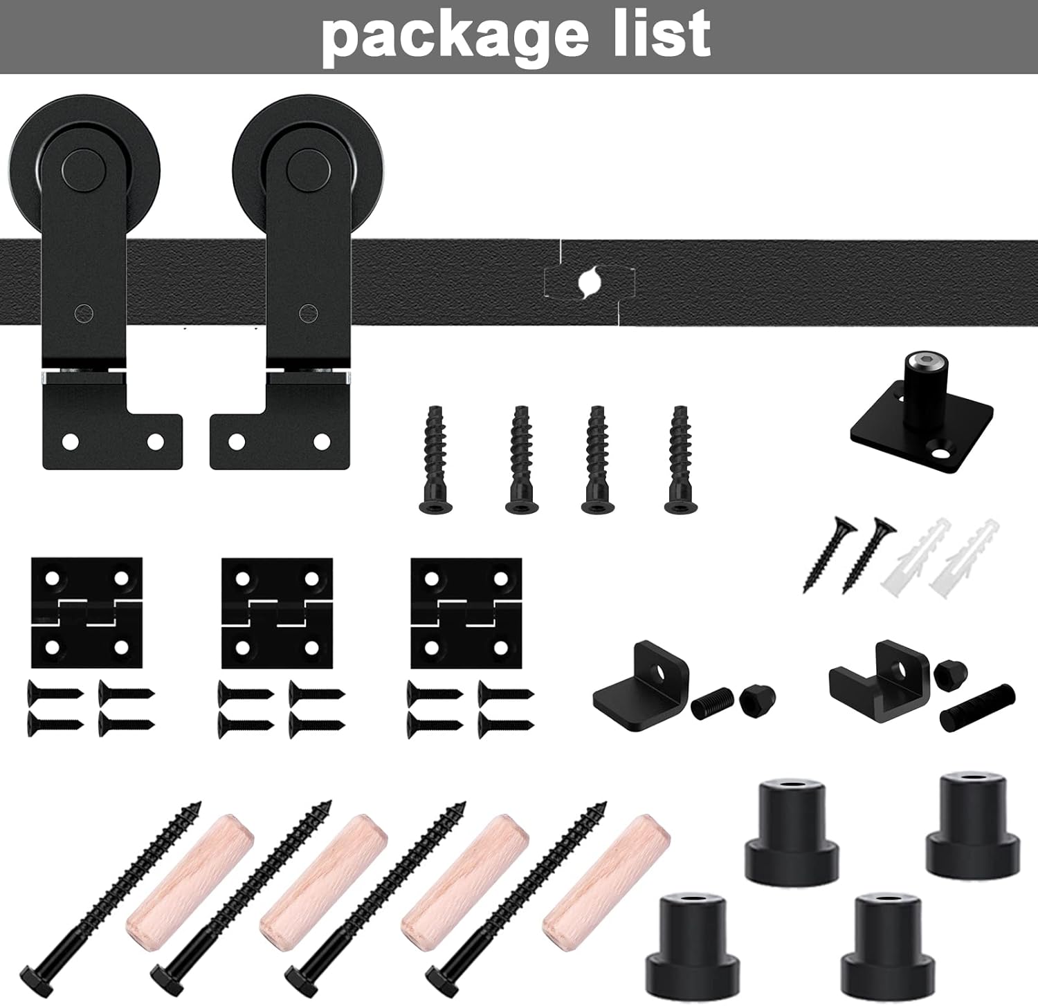 Wolfbird Binario per Porta Scorrevole Bi-Folding 1.5M - immagine 6