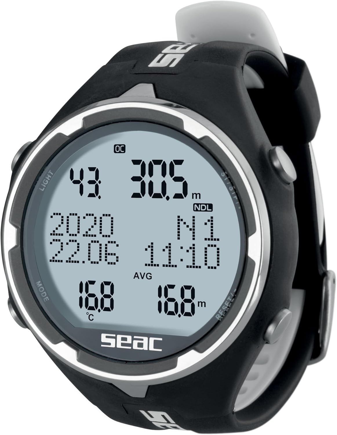 Seac Action - Computer da Subacquea per Immersioni e Apnea - immagine 1