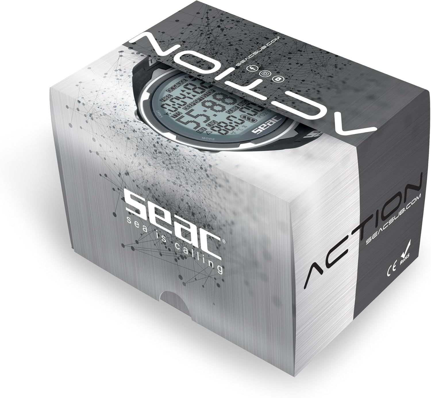 Seac Action - Computer da Subacquea per Immersioni e Apnea - immagine 2