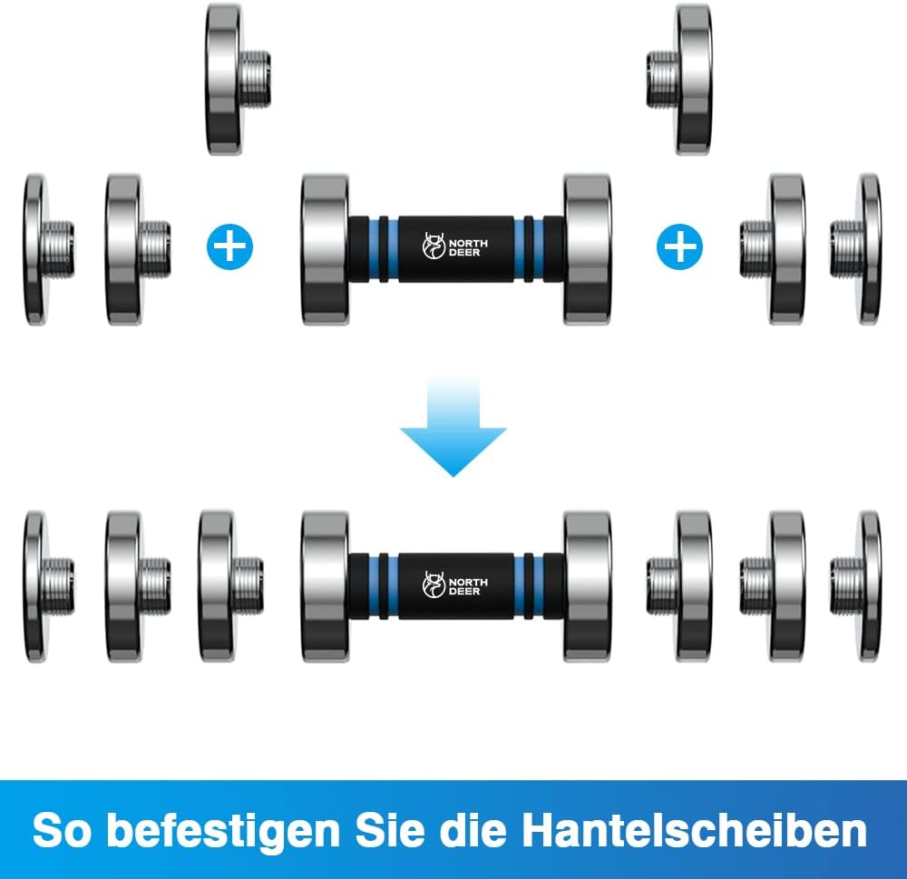 Northdeer Dischi Singoli per Bilanciere (4 pezzi) - immagine 2
