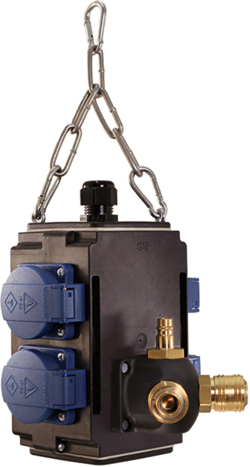 Bachmann, Cubo multipresa, 4 x prese Schuko - 349.301